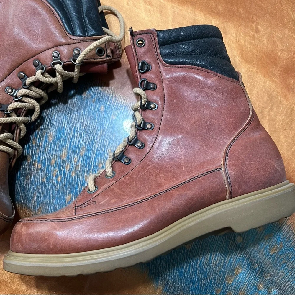 VTG New RED WING 497 Supersole Mocc toe Boot Vintage made USA Brown rare
